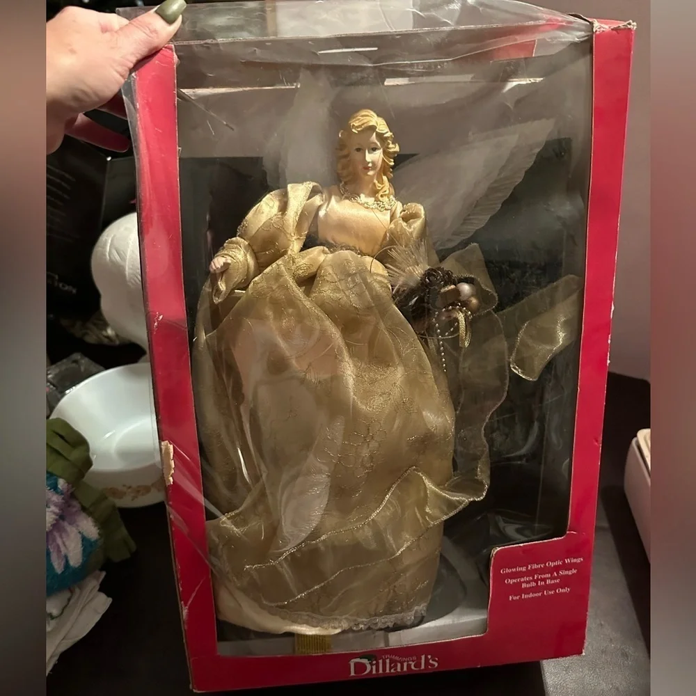 Vintage tree angel